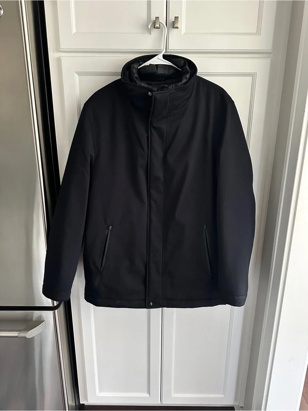 Bugatchi Water Repellent Twill Jacket with Bib Size L